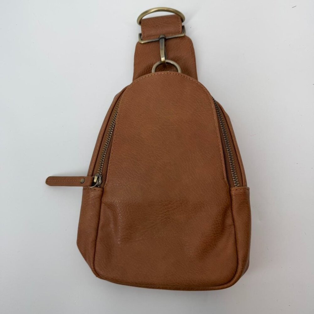 Anthropologie Urban Originals Cogniac Sling Bag
